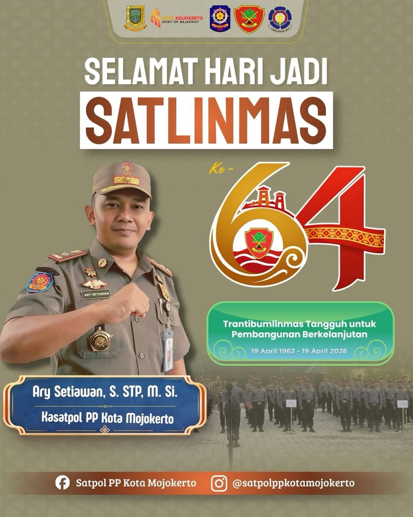 Hari Jadi Satuan Pelindungan Masyarakat ke-64 